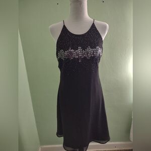 Sexy Black Sleeveless Midi Dress 14